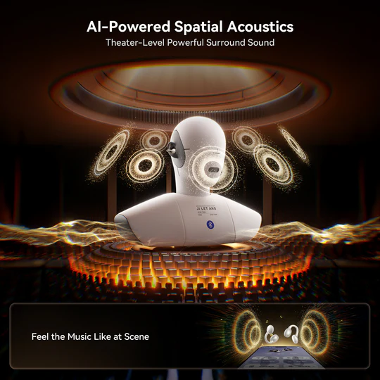 Joyroom JR-OE3 Open-Ear TWS Earphones - Silver Joyroom JR-OE3 Open-Ear TWS Earphones - Silver